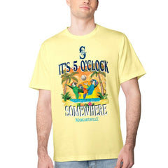 Seattle Mariners Margaritaville Five O'Clock Graphic T-Shirt Yellow