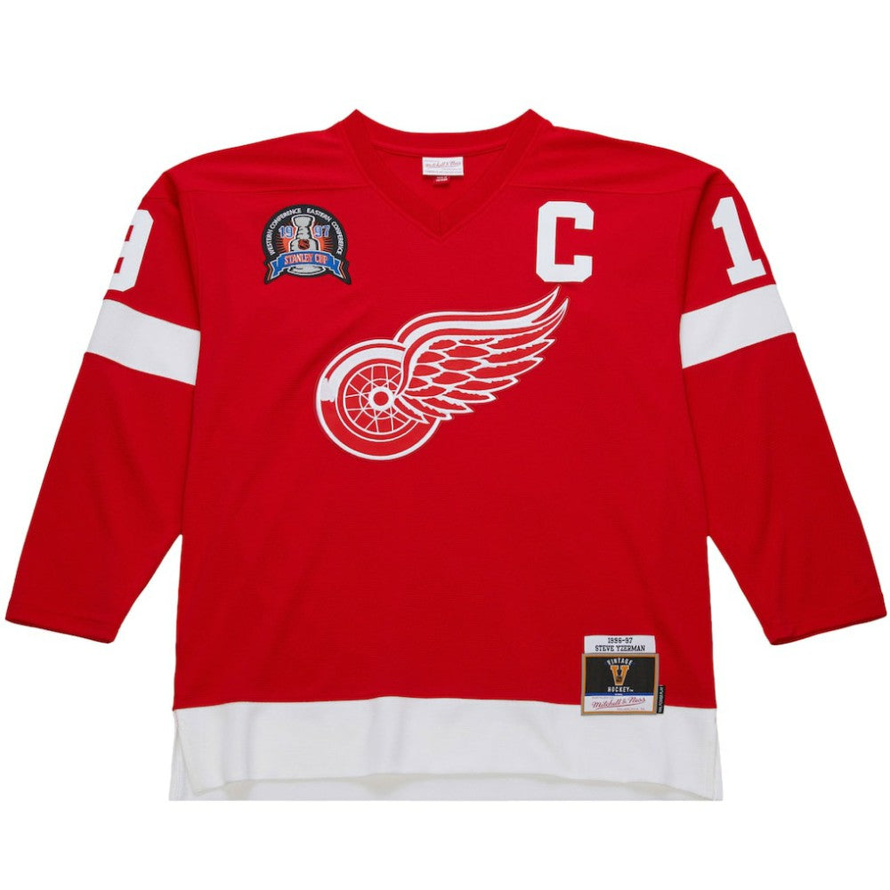 Steve Yzerman Detroit Red Wings 1996-97 Power Play Jersey Scarlet