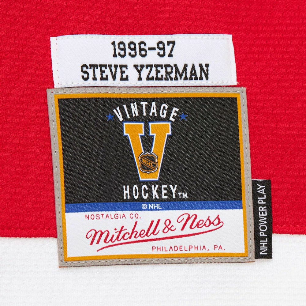 Steve Yzerman Detroit Red Wings 1996-97 Power Play Jersey Scarlet
