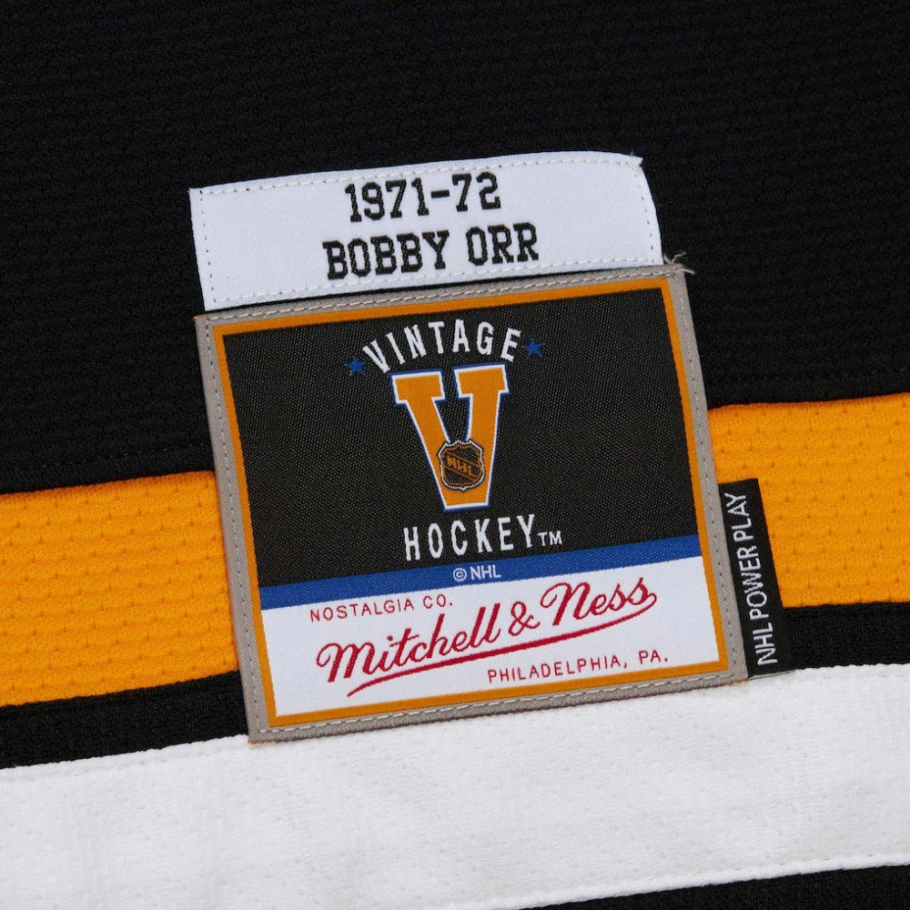 Bobby Orr Boston Bruins 1971-72 Power Play Jersey Black