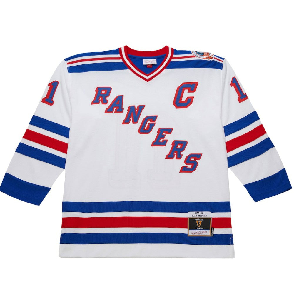 Mark Messier New York Rangers 1993-94 Power Play Jersey White