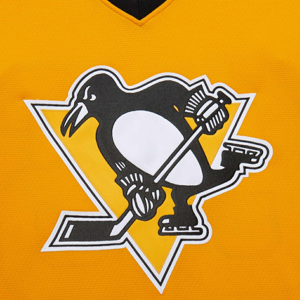 Mario Lemieux Pittsburgh Penguins 1984-85 Power Play Jersey Gold