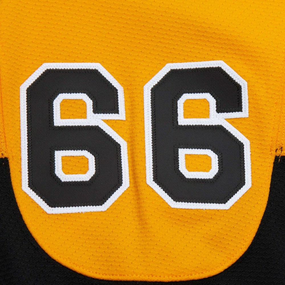 Mario Lemieux Pittsburgh Penguins 1984-85 Power Play Jersey Gold