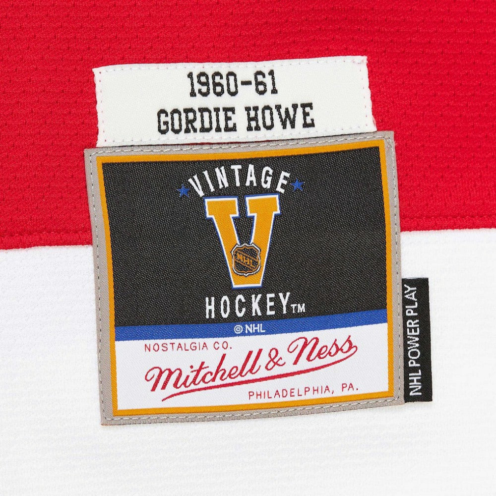Gordie Howe Detroit Red Wings 1960-61 Power Play Jersey Red