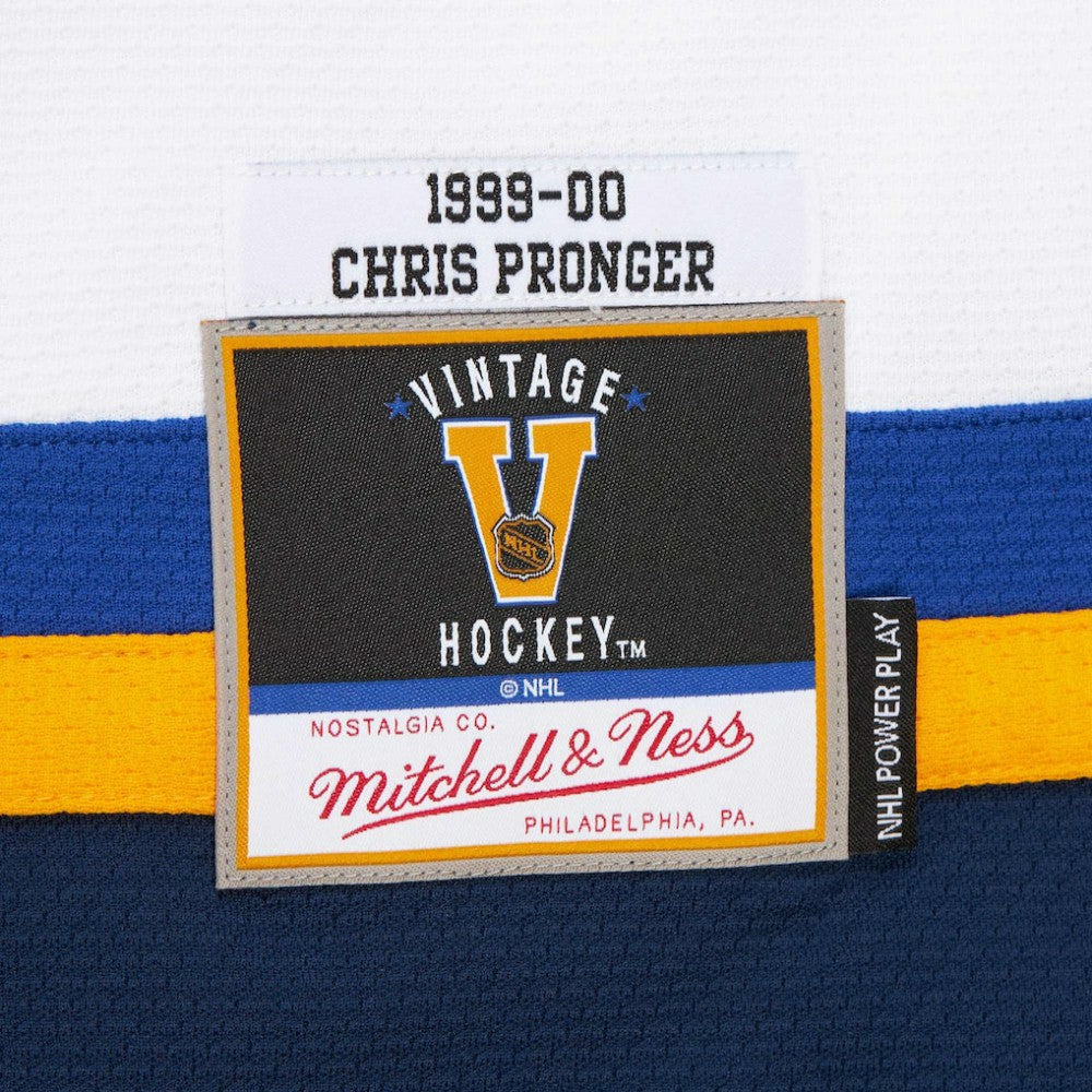 Chris Pronger St. Louis Blues 1999-00 Power Play Jersey White
