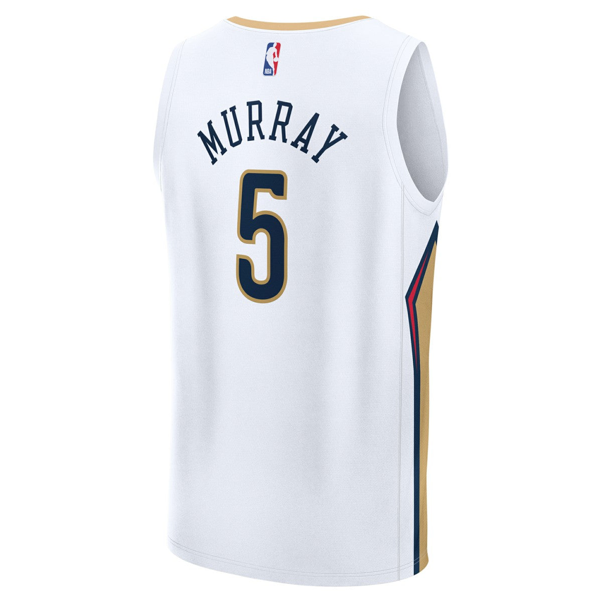 Dejounte Murray New Orleans Pelicans Youth Fast Break Replica Player Jersey - Association - White Edition