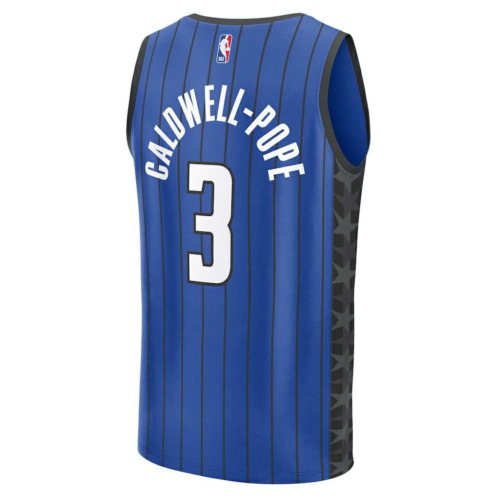 Kentavious Caldwell-Pope Orlando Magic Fast Break Replica Player Jersey - Statement Edition - Blue