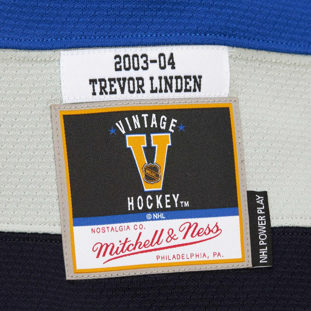 Trevor Linden Vancouver Canucks 2003-04 Power Play Jersey White
