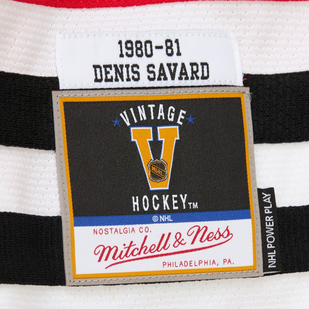 Denis Savard Chicago Blackhawks 1980-81 Power Play Jersey Scarlet