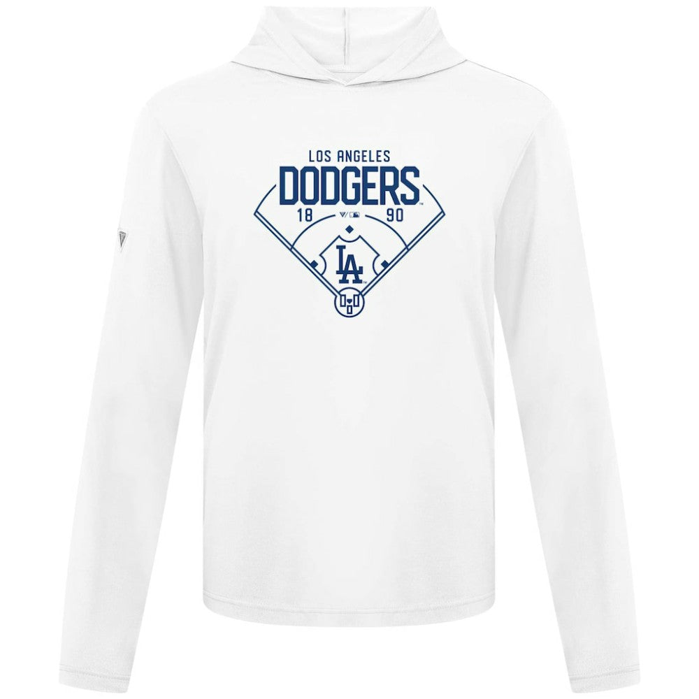 Los Angeles Dodgers Levelwear Anthem Home Field Pullover Hoodie White