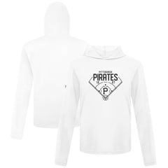 Pittsburgh Pirates Levelwear Anthem Home Field Pullover Hoodie White