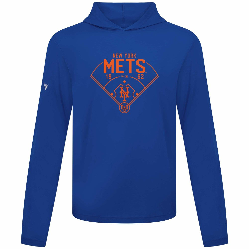 New York Mets Levelwear Anthem Home Field Pullover Hoodie Royal