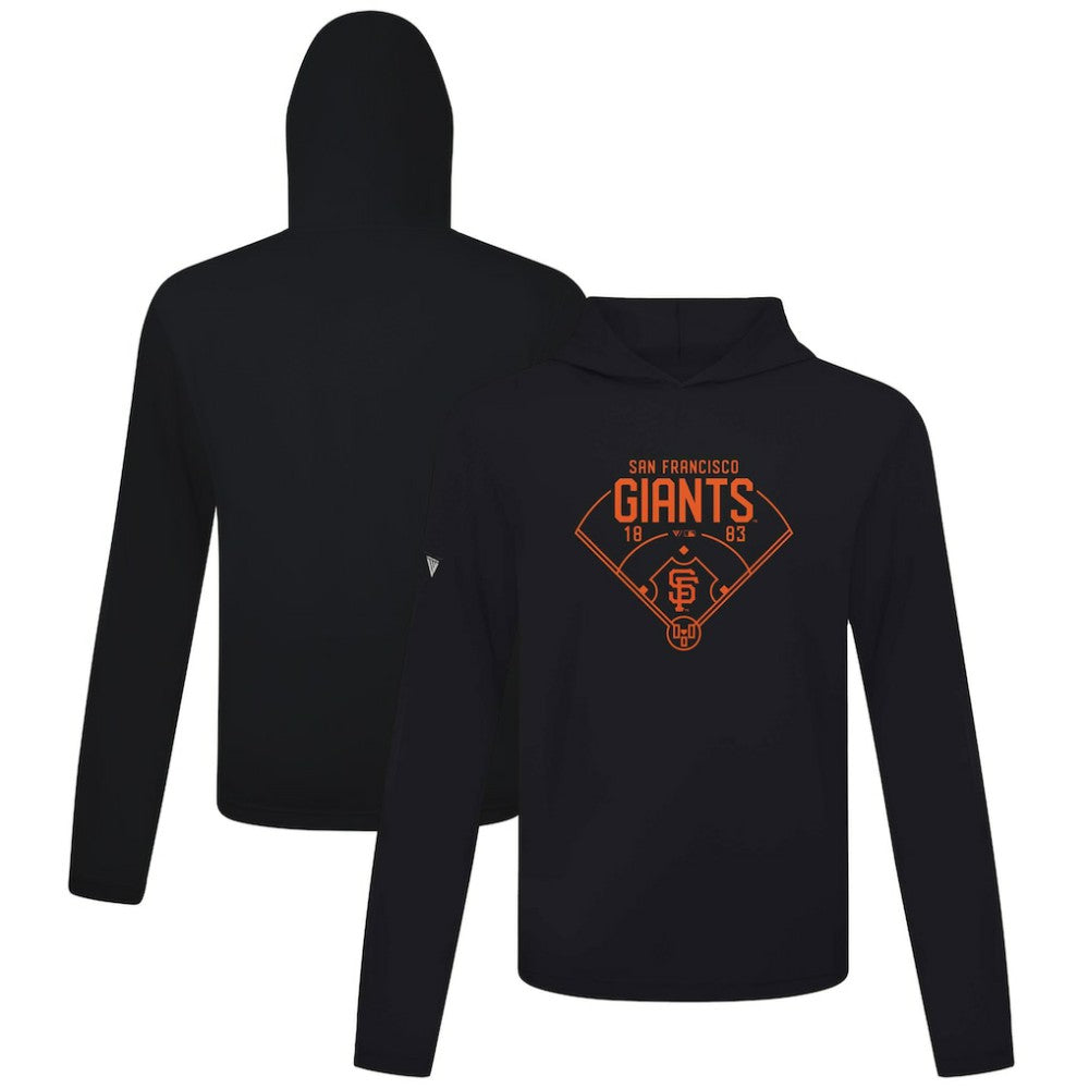 San Francisco Giants Levelwear Anthem Home Field Pullover Hoodie Black