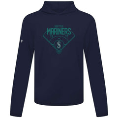 Seattle Mariners Levelwear Anthem Home Field Pullover Hoodie Navy