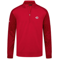 Cincinnati Reds Levelwear Aztec Insignia 2.0 Quarter-Zip Pullover Top Red