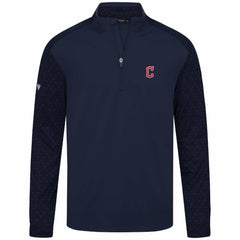 Cleveland Guardians Levelwear Aztec Insignia 2.0 Quarter-Zip Pullover Top Navy