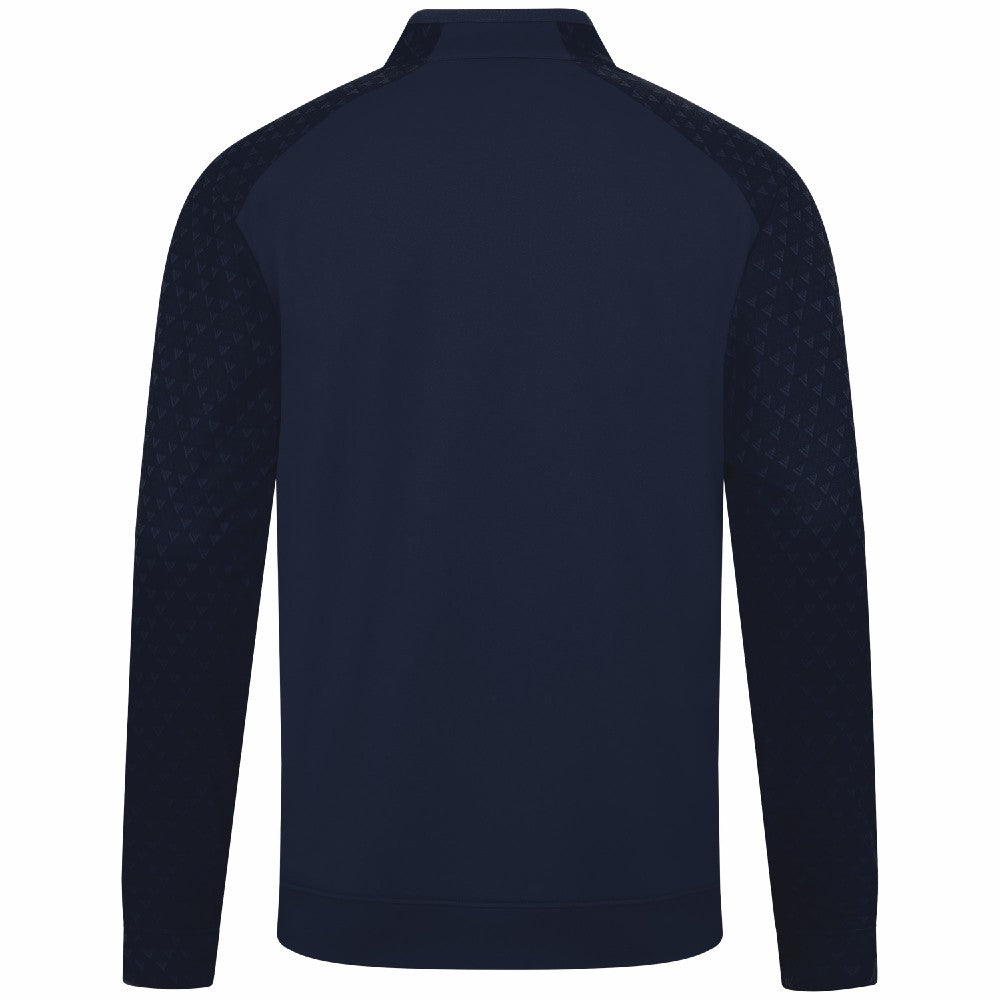 Kansas City Royals Levelwear Aztec Insignia 2.0 Quarter-Zip Pullover Top Navy