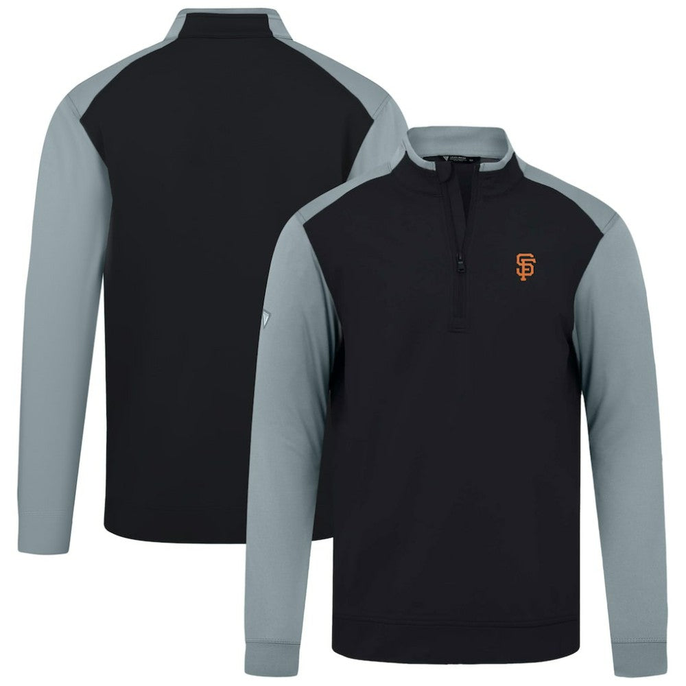 San Francisco Giants Levelwear Insignia 2.0 Quarter-Zip Pullover Top Black