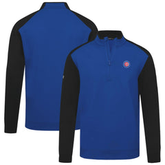 Chicago Cubs Levelwear Insignia 2.0 Quarter-Zip Pullover Top Royal