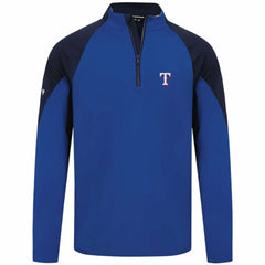 Texas Rangers Levelwear Cadet Insignia 2.0 Raglan Quarter-Zip Jacket Royal