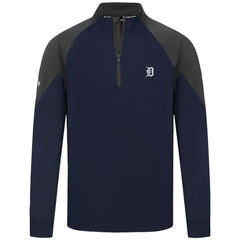 Detroit Tigers Levelwear Cadet Insignia 2.0 Raglan Quarter-Zip Jacket Navy