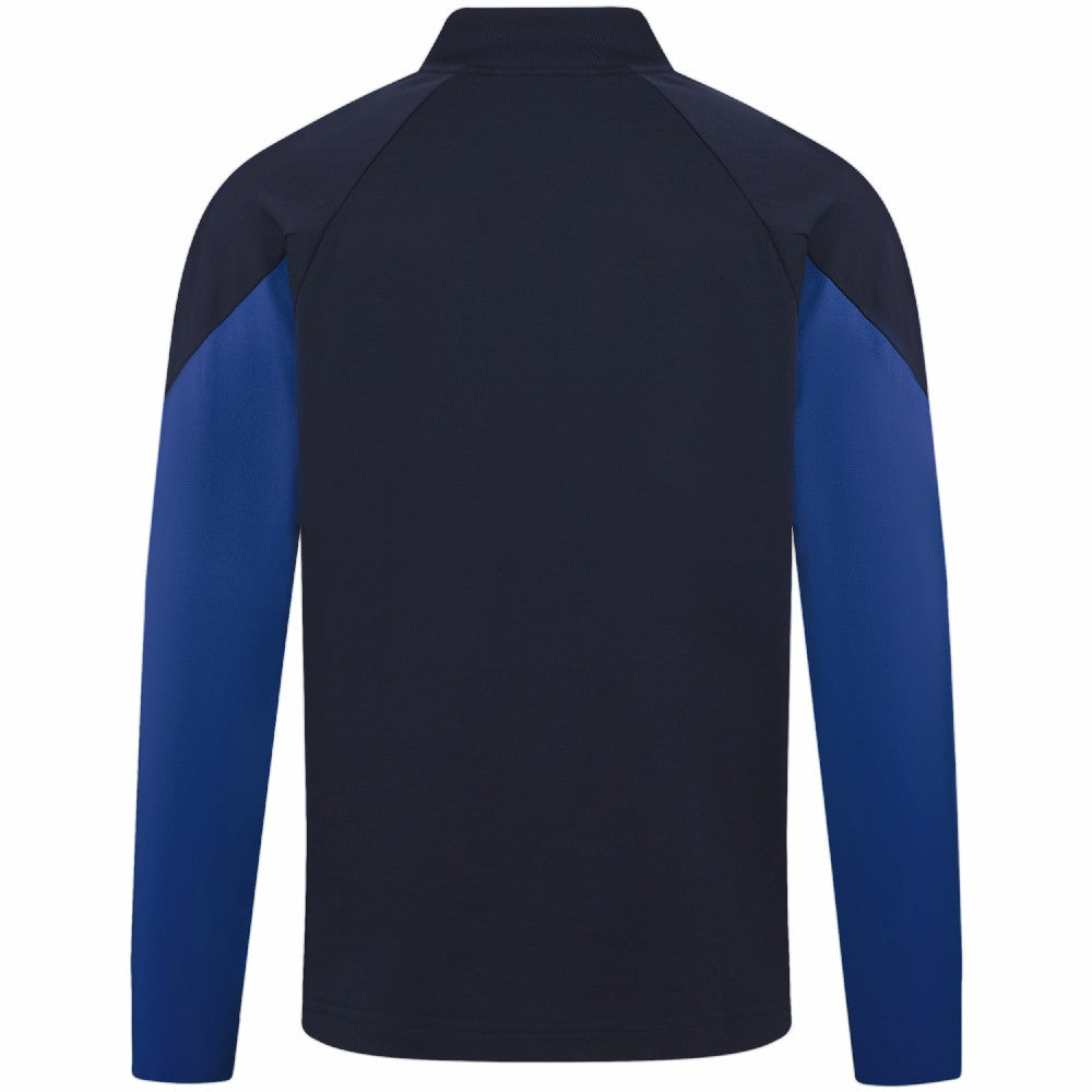 Kansas City Royals Levelwear Cadet Insignia 2.0 Raglan Quarter-Zip Jacket Royal