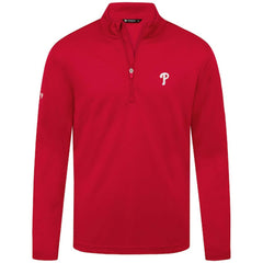 Philadelphia Phillies Levelwear Heron Insignia 2.0 Quarter-Zip Jacket Red