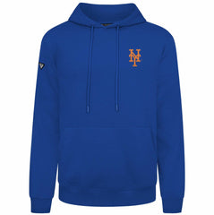 New York Mets Levelwear Podium Primary Pullover Hoodie Royal