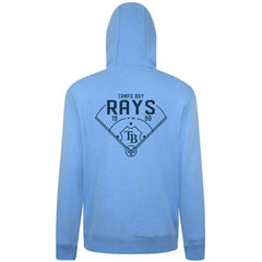 Tampa Bay Rays Levelwear Podium Primary Pullover Hoodie Light Blue