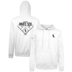 Chicago White Sox Levelwear Podium Primary Pullover Hoodie White