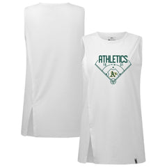 Athletics Levelwear Women's Influx Home Field Tank Top White