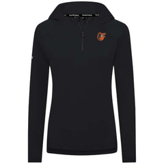 Baltimore Orioles Levelwear Women's Raven Insignia 2.0 Quarter-Zip Jacket Black
