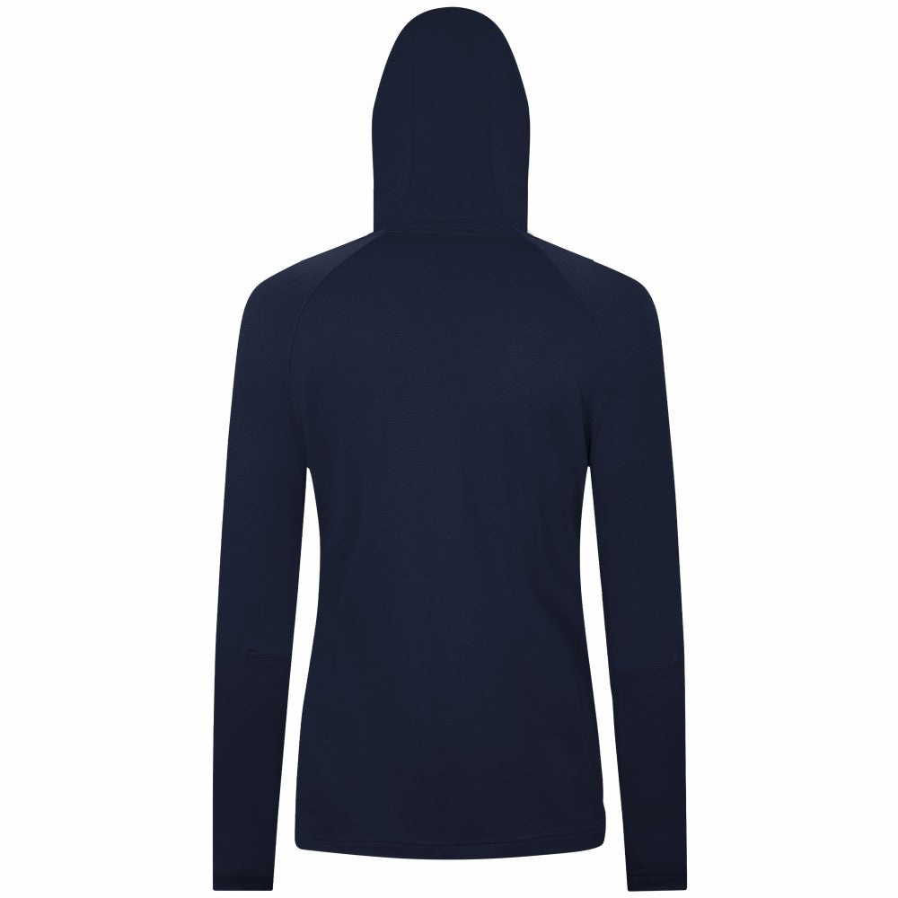 Milwaukee Brewers Levelwear Women's Raven Insignia 2.0 Quarter-Zip Jacket Navy