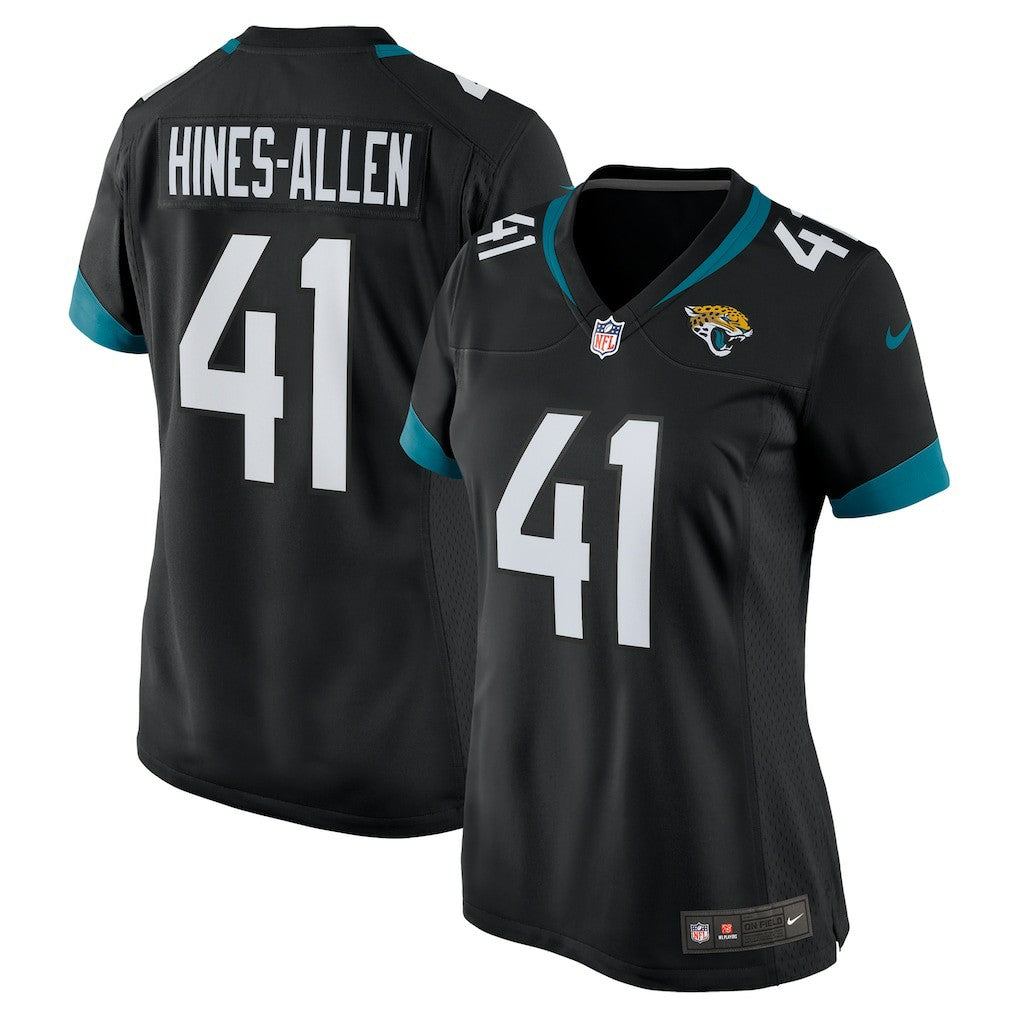 Josh Hines-Allen Jacksonville Jaguars Women's Alternate Player Game Jersey - Black
