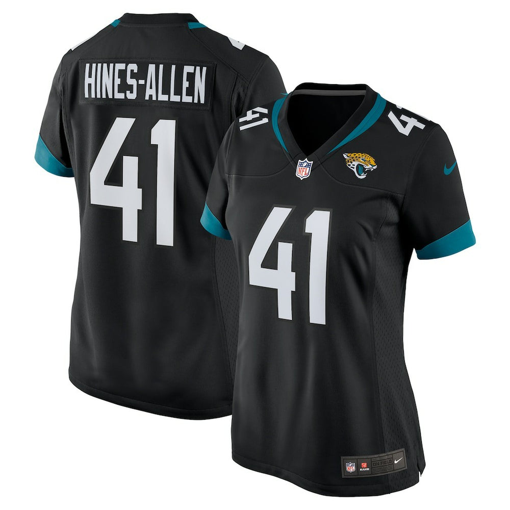 Josh Hines-Allen Jacksonville Jaguars Women's Alternate Player Game Jersey - Black