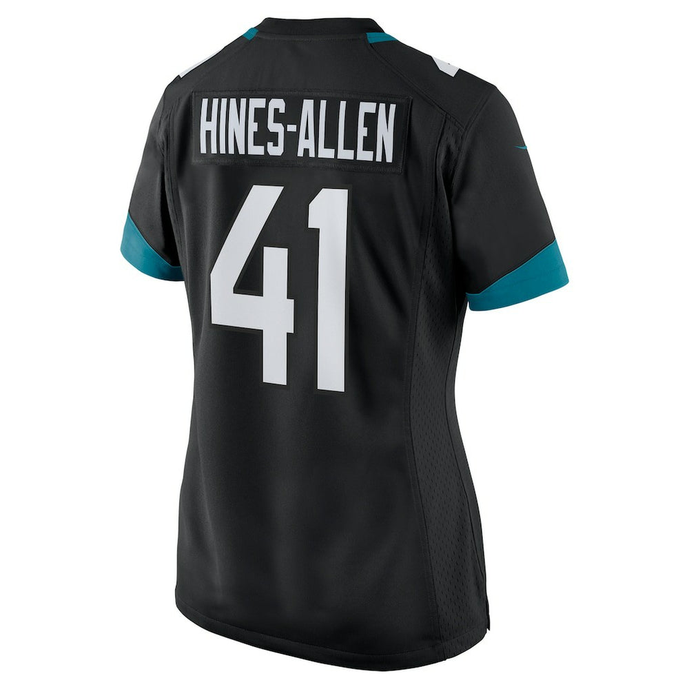 Josh Hines-Allen Jacksonville Jaguars Women's Alternate Player Game Jersey - Black