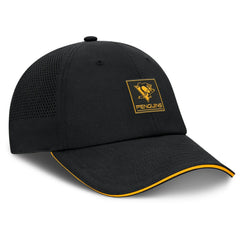 Pittsburgh Penguins Fanatics Driver Adjustable Hat Black