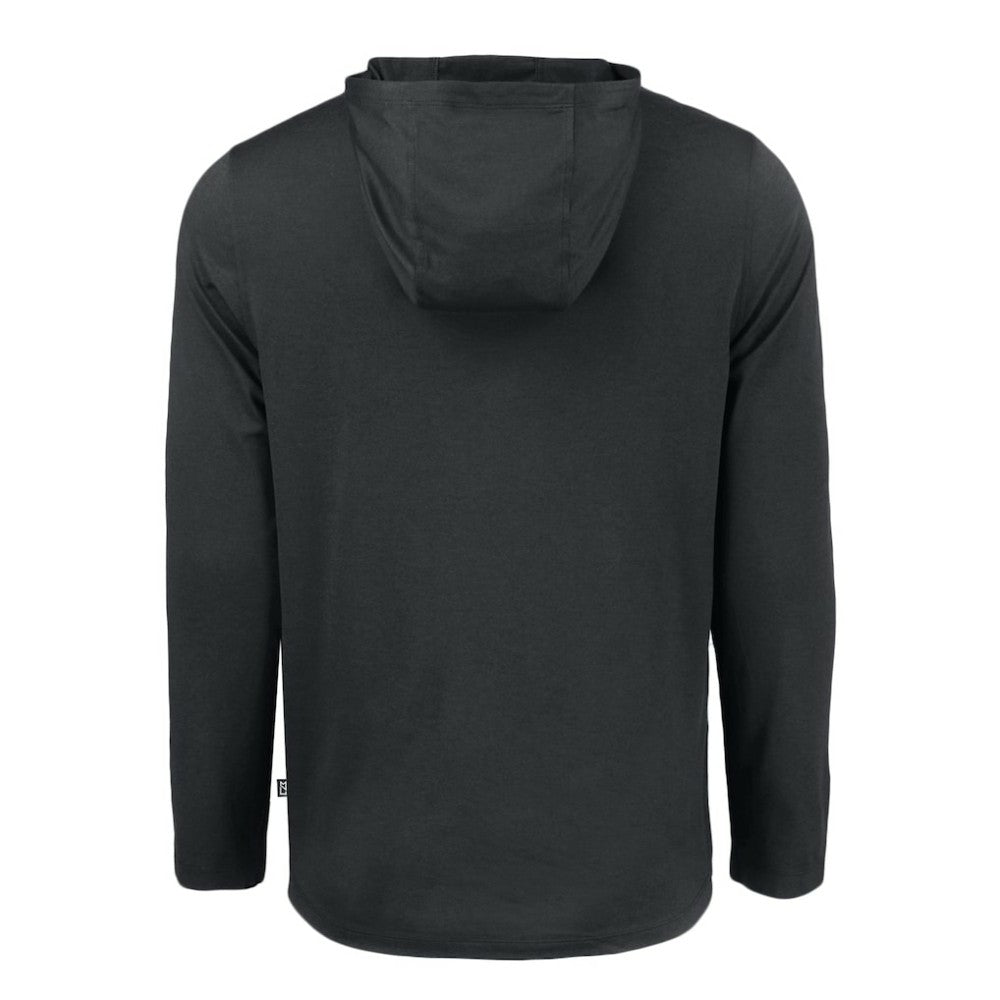 Baltimore Orioles Cutter & Buck Coastline Epic Comfort Recycled Eco Hoodie Long Sleeve T-Shirt Black