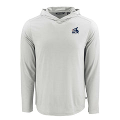Chicago White Sox Cutter & Buck Coastline Epic Comfort Recycled Eco Hoodie Long Sleeve T-Shirt Gray