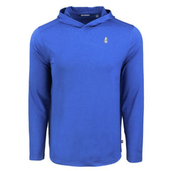 Chicago Cubs Cutter & Buck Coastline Epic Comfort Recycled Eco Hoodie Long Sleeve T-Shirt Royal