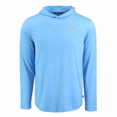 Kansas City Royals Cutter & Buck Coastline Epic Comfort Recycled Eco Hoodie Long Sleeve T-Shirt Powder Blue