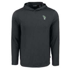 Athletics Cutter & Buck Coastline Epic Comfort Recycled Eco Hoodie Long Sleeve T-Shirt Black