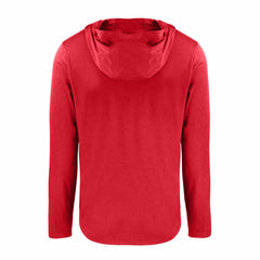 Minnesota Twins Cutter & Buck Coastline Epic Comfort Recycled Eco Hoodie Long Sleeve T-Shirt Red