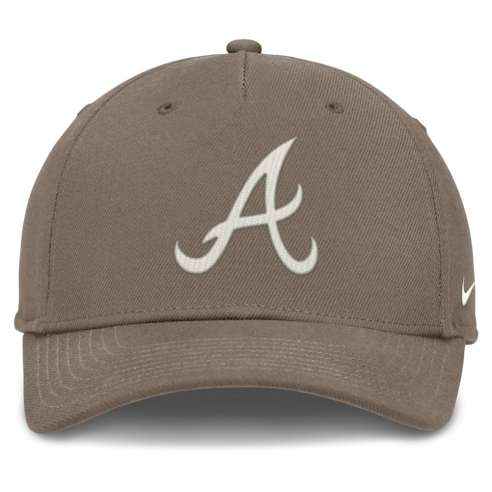 Atlanta Braves Rise Performance Adjustable Hat Brown | Nike