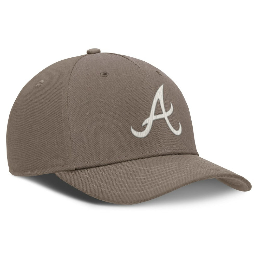 Atlanta Braves Rise Performance Adjustable Hat Brown | Nike