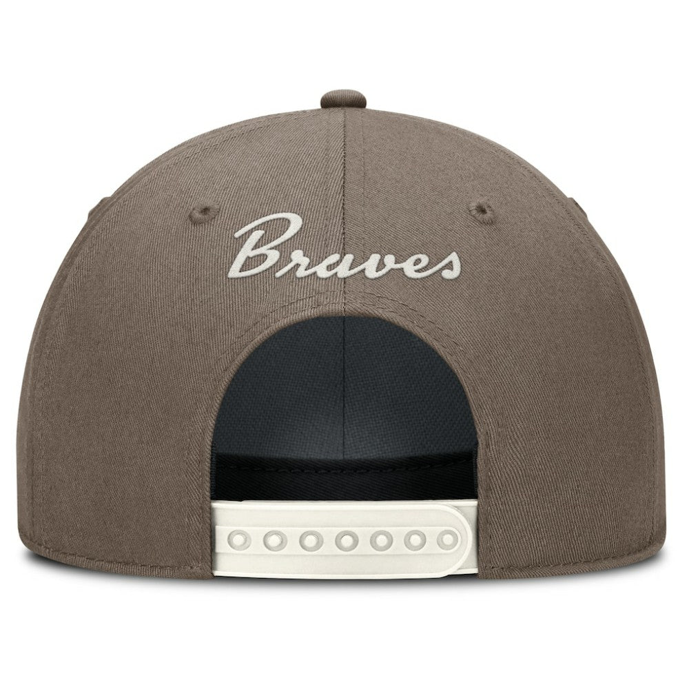 Atlanta Braves Rise Performance Adjustable Hat Brown | Nike