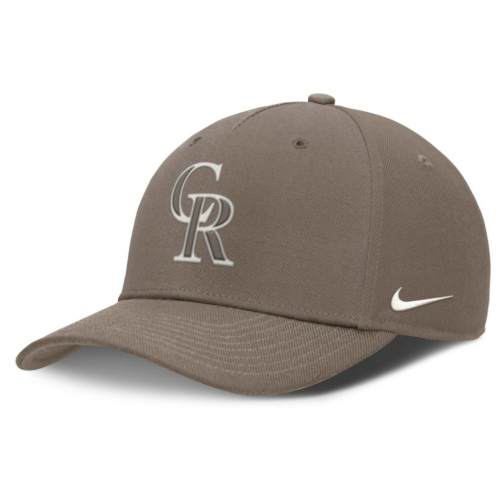 Colorado Rockies Rise Performance Adjustable Hat Brown | Nike