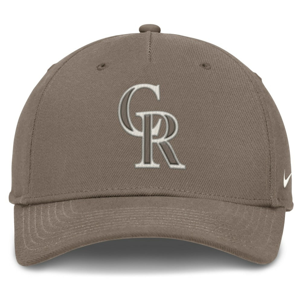 Colorado Rockies Rise Performance Adjustable Hat Brown | Nike