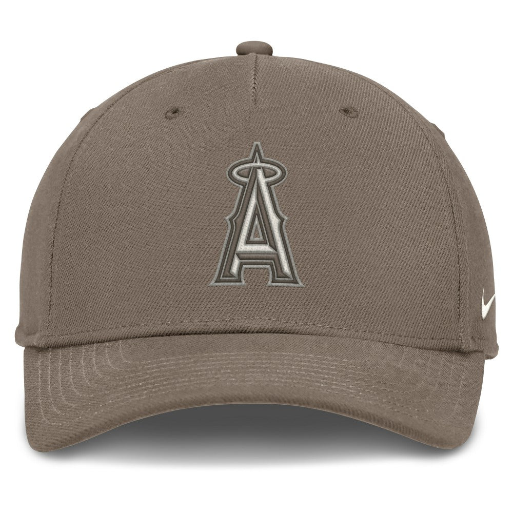 Los Angeles Angels Rise Performance Adjustable Hat Brown | Nike