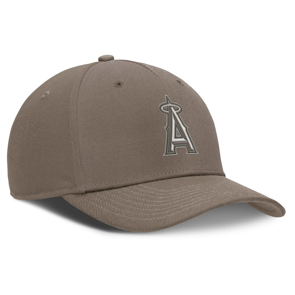 Los Angeles Angels Rise Performance Adjustable Hat Brown | Nike
